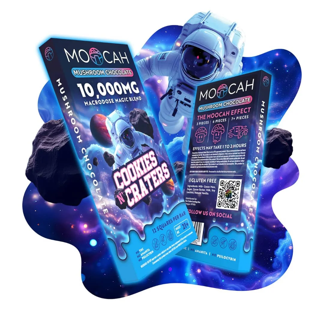 moocah mushroom chocolate bar