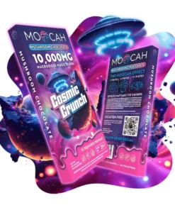 moocah mushroom chocolate bar